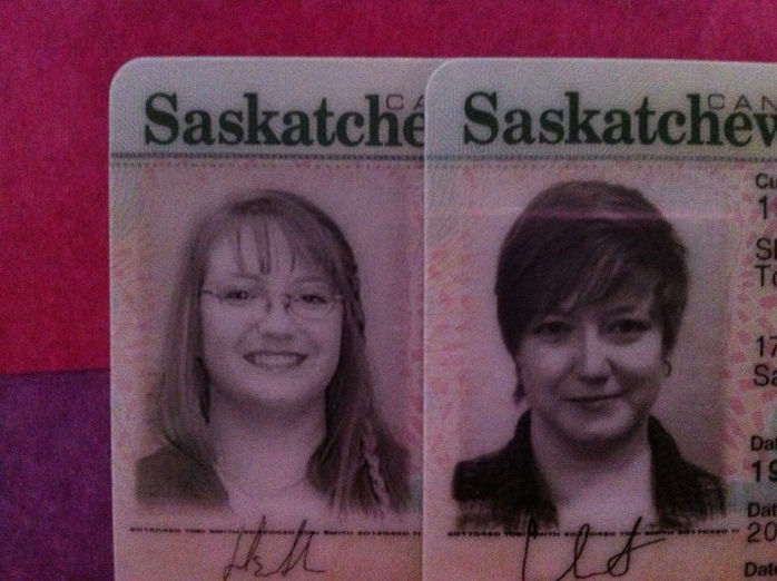 My Driver's License Photo - Old and New